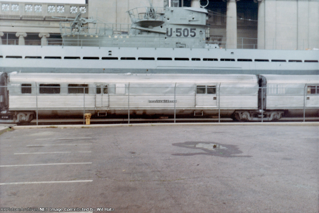 CB&Q Baggage-Buffet-Coach 505